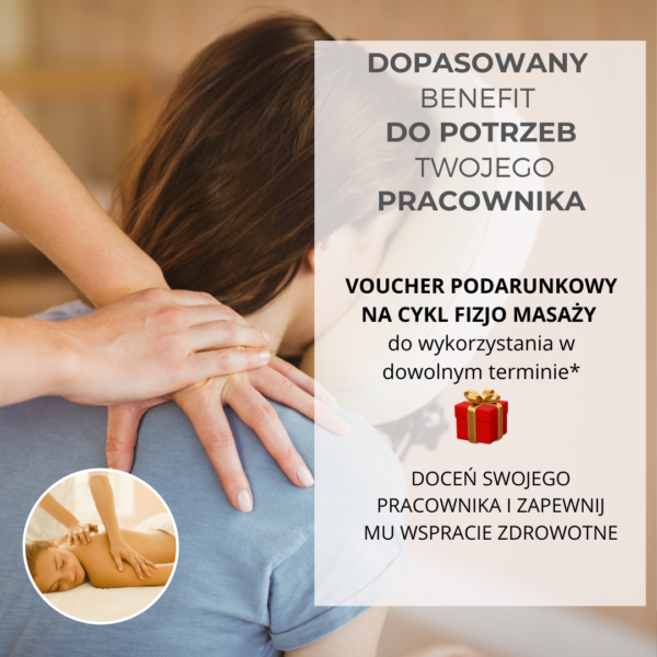 Benefit dla pracownika -masaż fizjoterapeutyczny